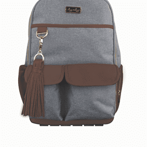 Itzy Ritzy Diaper Bag Backpack - Large Capacity Boss Backpack Diaper Bag Featuring Bottle Pockets, Changing Pad, Stroller Clips & Comfortable Backpack Straps