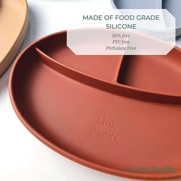 Made of food grade silicone.