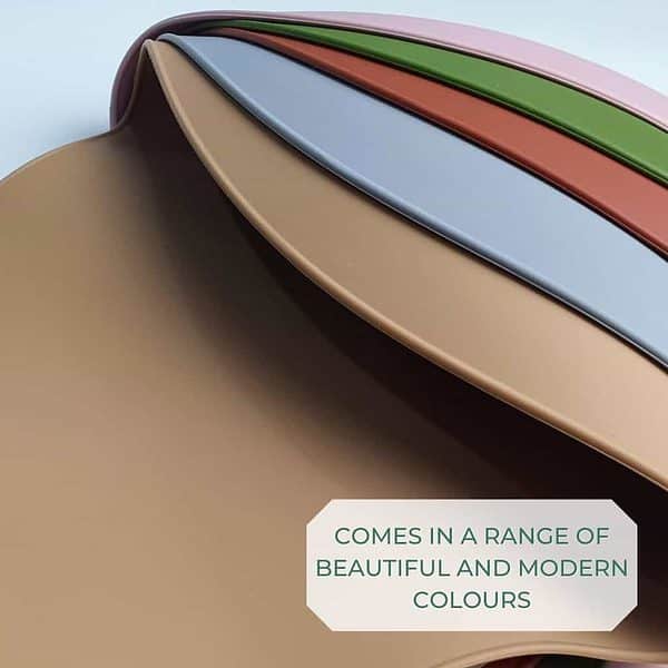 A variety of different colors with the words comes in a range of beautiful and modern colours.