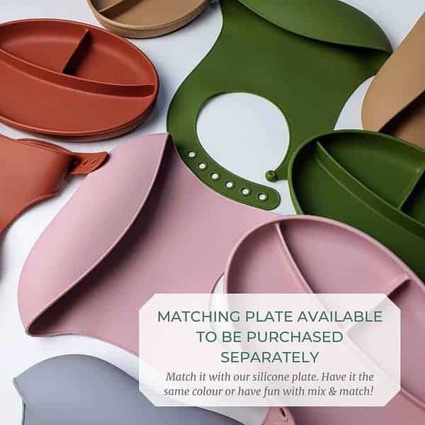 Matching plate available to be purchased separately.