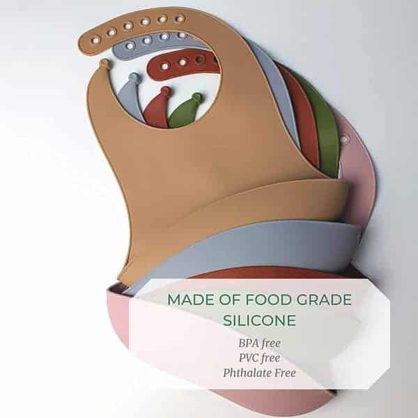Made of food grade silicone.