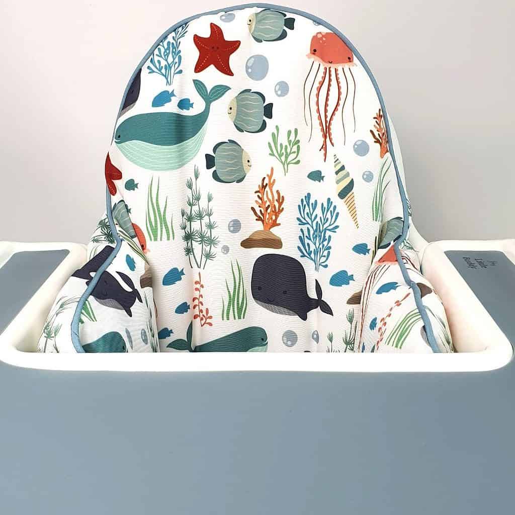 Cushion Cover for Ikea Antilop Highchair Hey Little Buddy