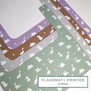hey little buddy placemat plus for ikea antilop highchair plain dinos daisies