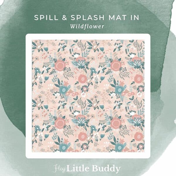 Wildflower Spill & Splash Mat.