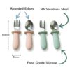 Hey Little Buddy baby training spoon and fork set