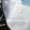 A set of cloth diaper wipes with a label on them. A set of cloth diaper wipes with a label on them.
